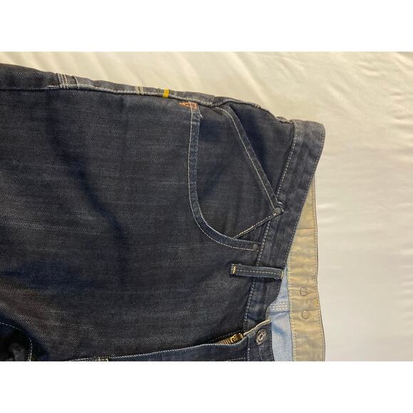Vtg EDWIN 505 Japanese Denim Jeans Men's W36 L30 Loose Straight Blue Selvedge - Picture 7 of 10